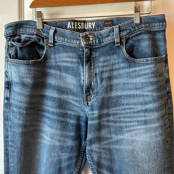 Alesbury straight leg jeans preppy workwear western concert fall winter - Picture 2 of 7